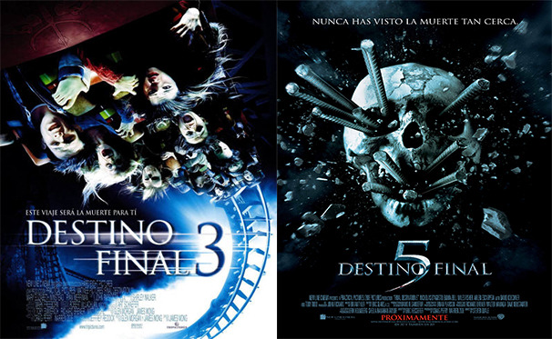 Versus de la semana #8 ¿Cual os gusta más? Destino final 3 VS Destino final 5