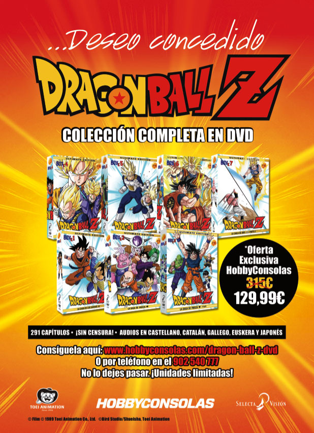 Por si a alguien le interesa, oferta temporal de dragon ball z