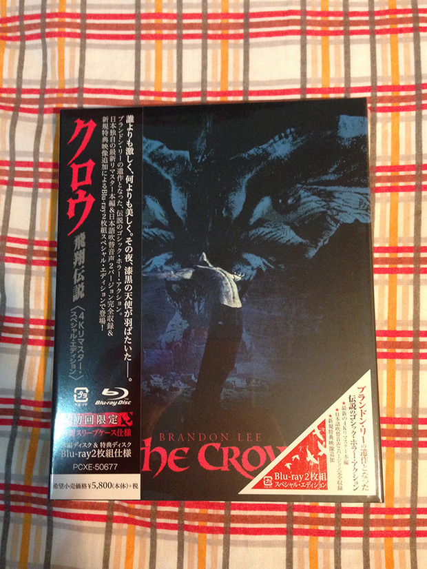The Crow / El Cuervo (4K Remaster Blu-ray - Japón) - Foto 01