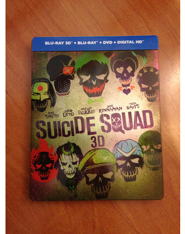 Suicide Squad (Blu-ray 3D + 2D + 2D Ext. + DVD + Digital + Figura Harley Quinn - Francia) - Foto 05