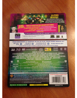 Suicide Squad (Blu-ray 3D + 2D + 2D Ext. + DVD + Digital + Figura Harley Quinn - Francia) - Foto 06