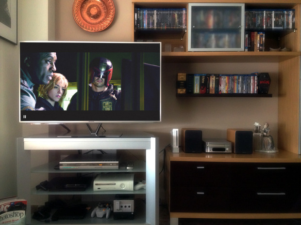 Disfrutando de tele nueva  Panasonic 47" y alucinando con el 3D
