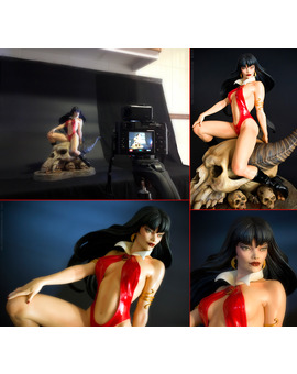 Fotografiando a una vampira
