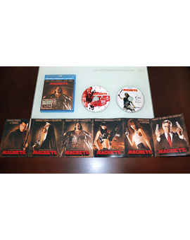 Machete (Formato Blu-Ray + DVD) + 7 Postales - Exclusiva Fnac 