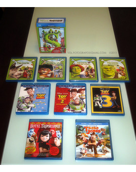 Mis Blurays de animacion