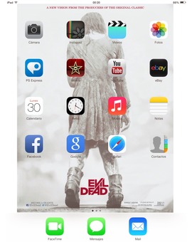 El fondo de pantalla de mi iPad