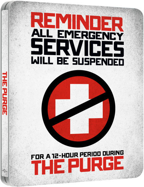 Steelbook de The Purge en Zavvi.com