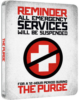 Steelbook de The Purge en Zavvi.com