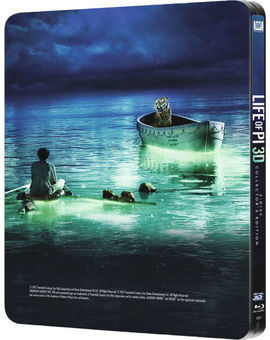 Steelbook Life of Pi 3D back