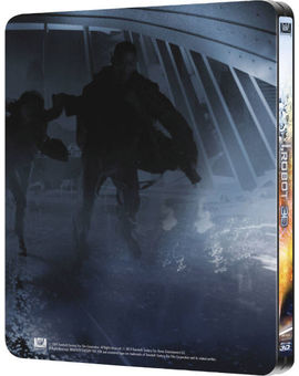 I Robot 3D Steelbook back