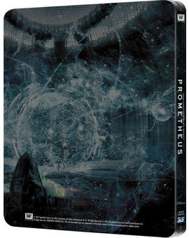 Prometheus 3D Steelbook back