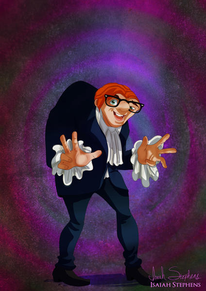 The hunchback disfrazado de Austin Powers