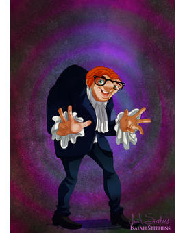 The hunchback disfrazado de Austin Powers