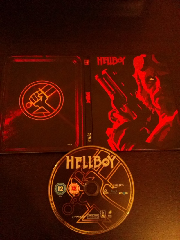 Steelbook Hellboy de Zavvi
