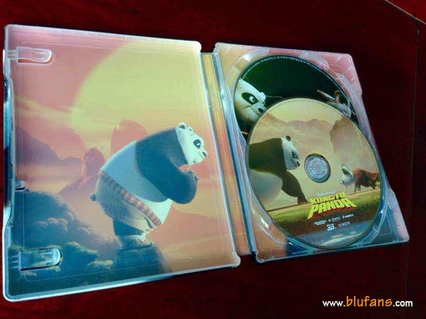 Kung-fu Panda steelbook blufans China interior