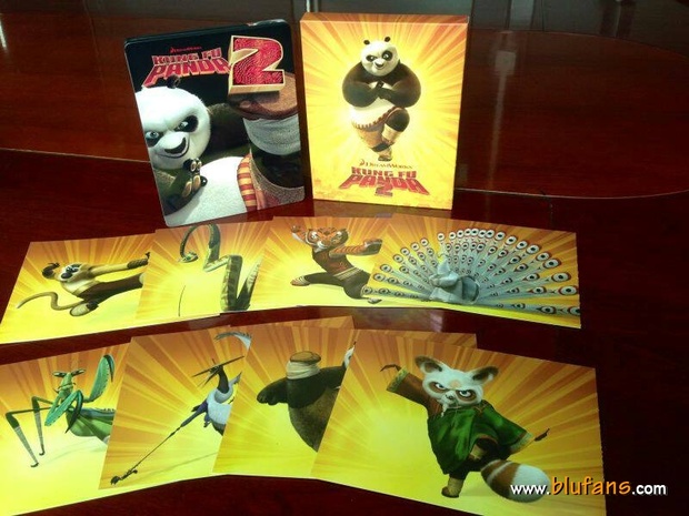 Kung-fu Panda 2 steelbook blufans China