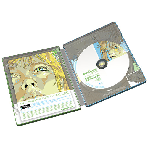 Boyhood steelbook interior
