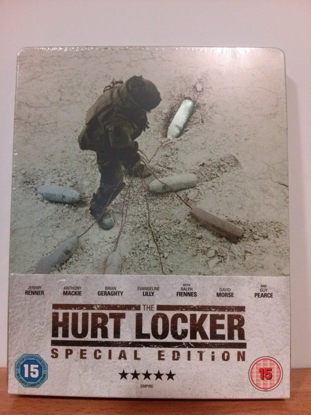 Hurt locker steelbook recien horneado