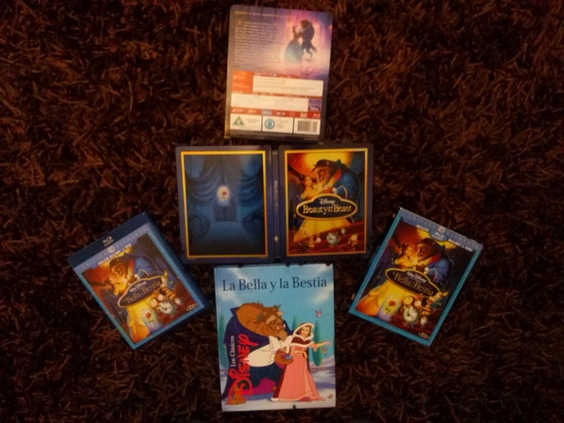 de Zavvi steelbook The Beauty and the Beast en casa!!!