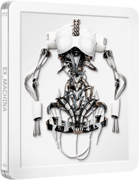 cambio de portada en steelbook de Ex-machina