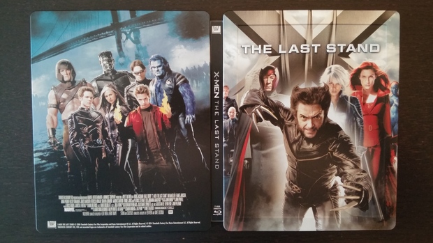Steelbook recien llegado The last stand X-men
