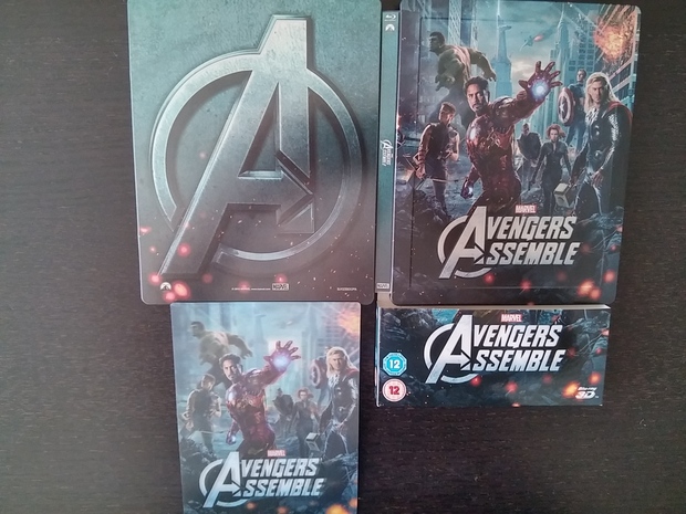 steelbook Avengers assemble lenticular