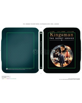 Exterior steelbook Kingsman