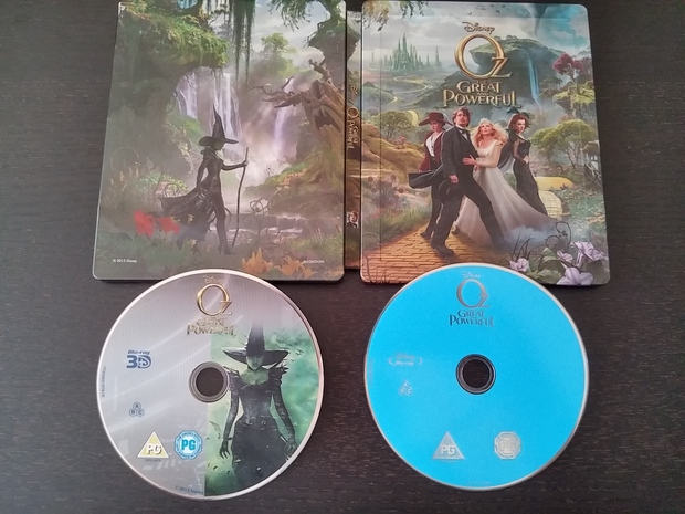 Oz steelbook, por fin llegó