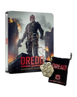 Dredd 3D Steelbook con llavero incluido