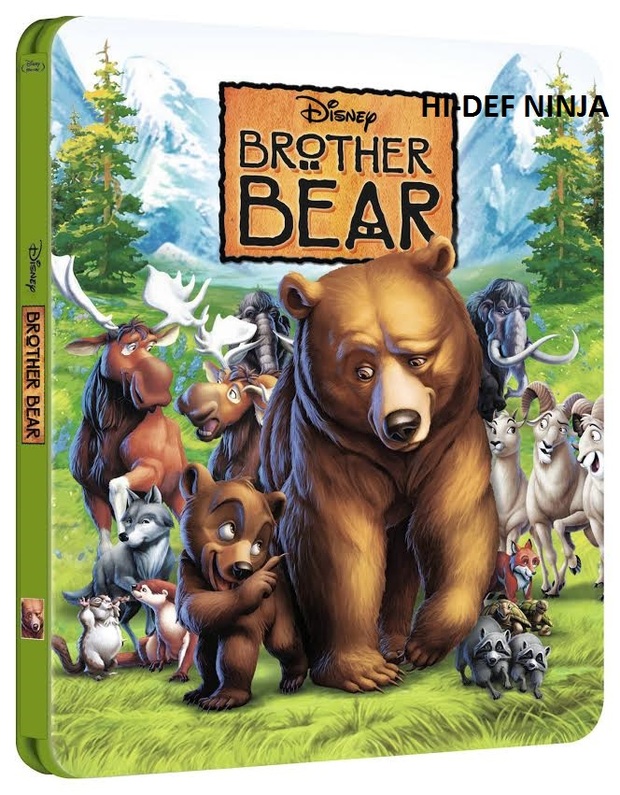Proximo steelbook de Disney en Zavvi Hermano Oso