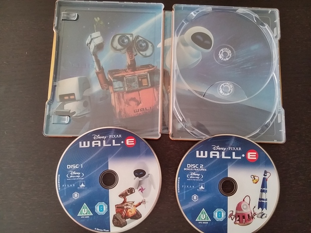 Por fin en casa!!! Wall-e!!!