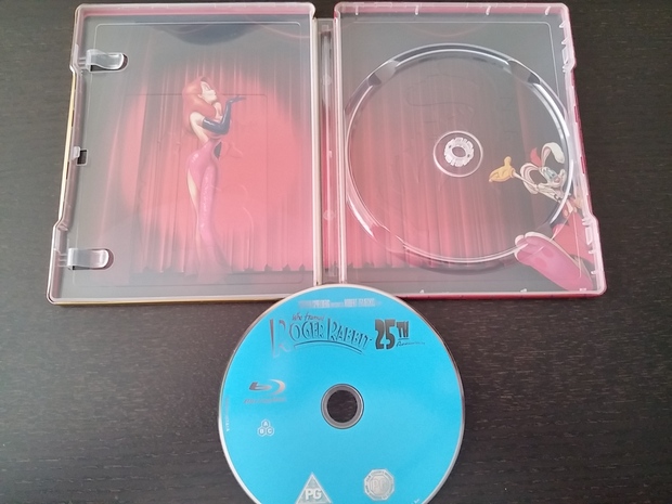 Por fin llegó, steelbook interior