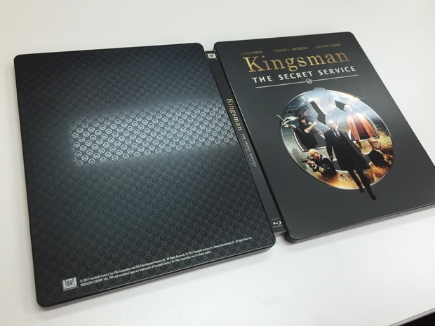 Kingsman steelbook exterior