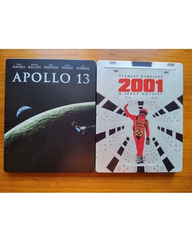 Steelbook 2001, recien llegado, y  Steelbook Apollo 13