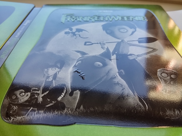 Detalle steelbook Frankenweenie