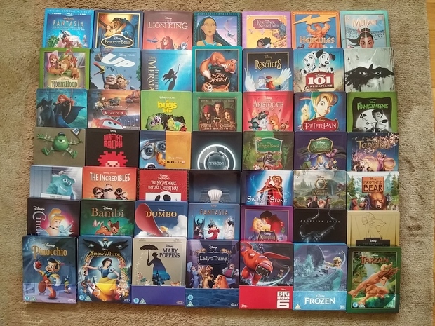 Mis metales Disney Pixar