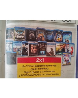 Confirmación del 2X1 de Carrefour