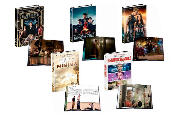 Nuevos digibooks Warner