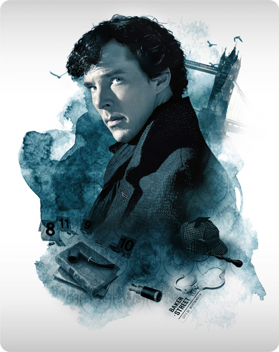 Steelbook Sherlock Holmes 3. HMV exclusive
