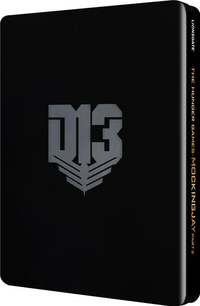 Contraportada del steelbook de Mockingjay 2