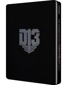 Contraportada del steelbook de Mockingjay 2