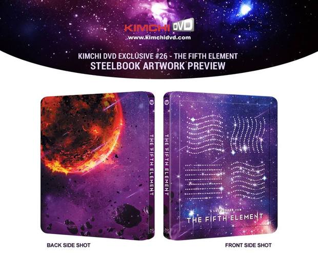 Steelbook El 5 elemento de Kimchidvd