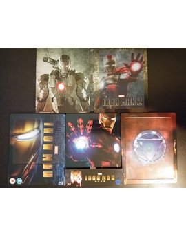 Iron Man 2 steelbook se une, por fin, a la colección IRON MAN.