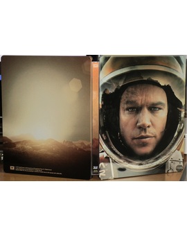 Exterior del steelbook italiano de The Martian