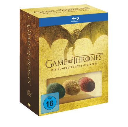 GoT 5 temporada con huevos de dragon