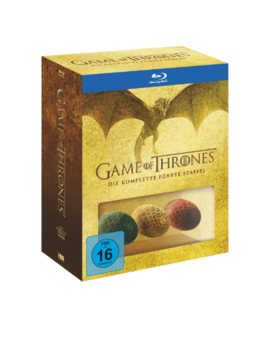 GoT 5 temporada con huevos de dragon