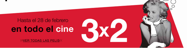 Hasta el 28 de Febrero 3X2 Fnac