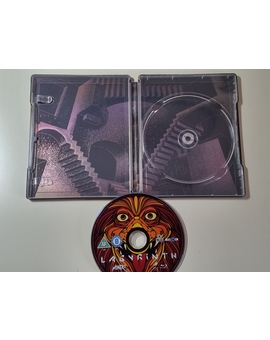 Labyrinth steelbook interior
