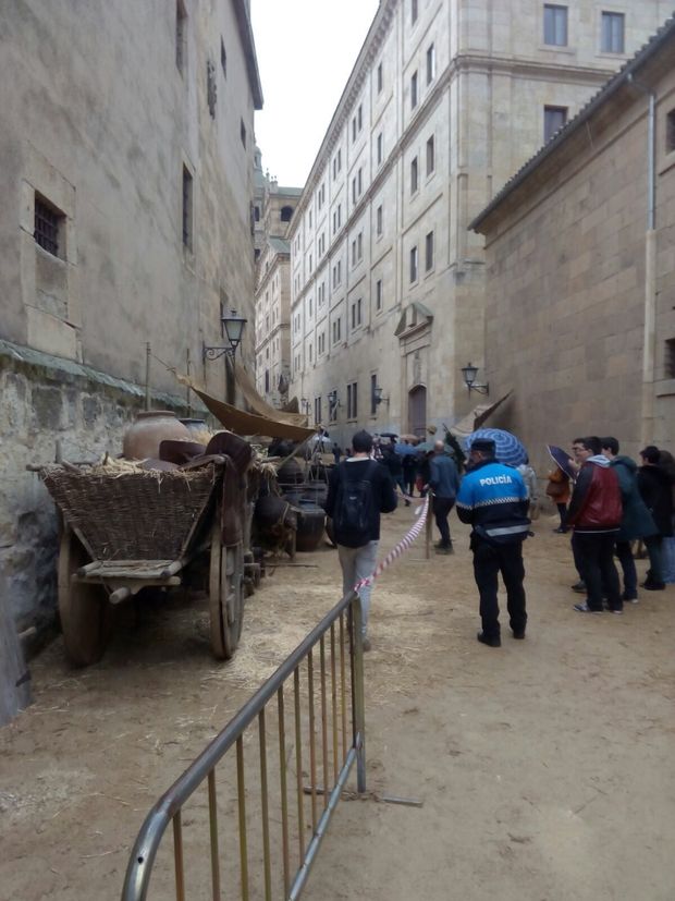 Salamanca se convierte por unos días en plató de rodaje