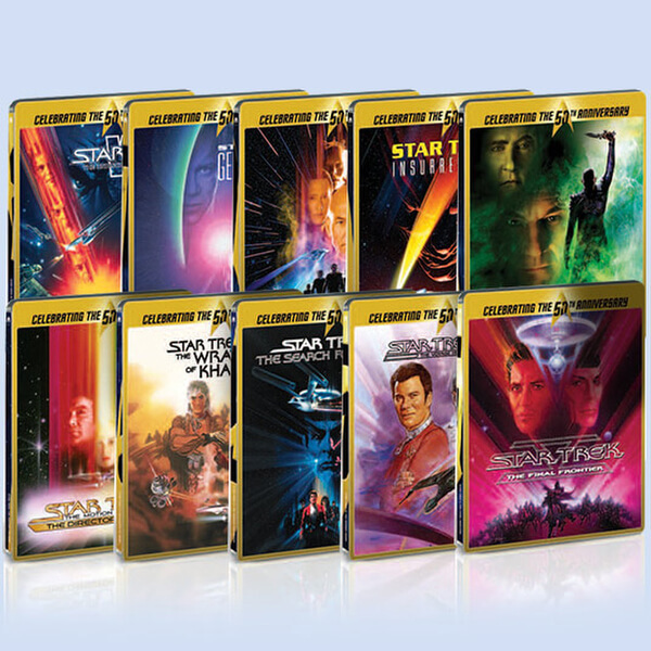 Toda la colección de Star Trek disponible tambien en Zavvi